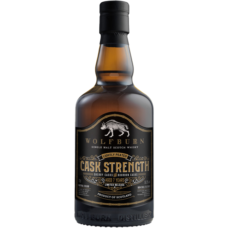 Wolfburn, Single Malt Scotch Singapore: Cask Strength (Limited Edition)