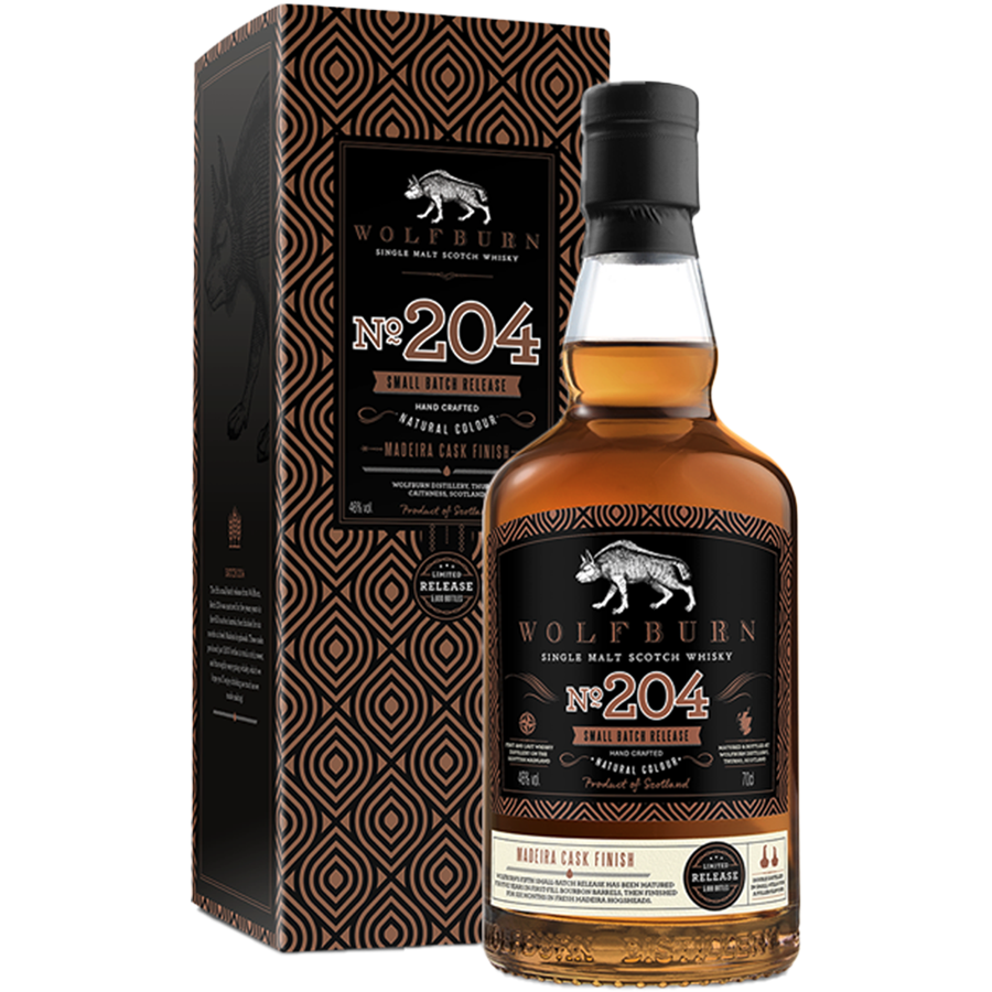Wolfburn, Single Malt Scotch Singapore: Small Batch 204 (Limited Edition)