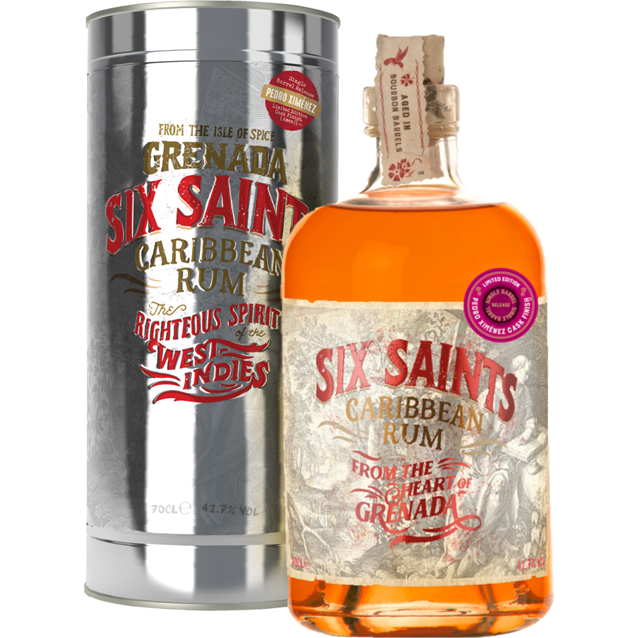 Six Saints Caribbean Rum Singapore: Pedro Ximenez (PX) Cask Finished