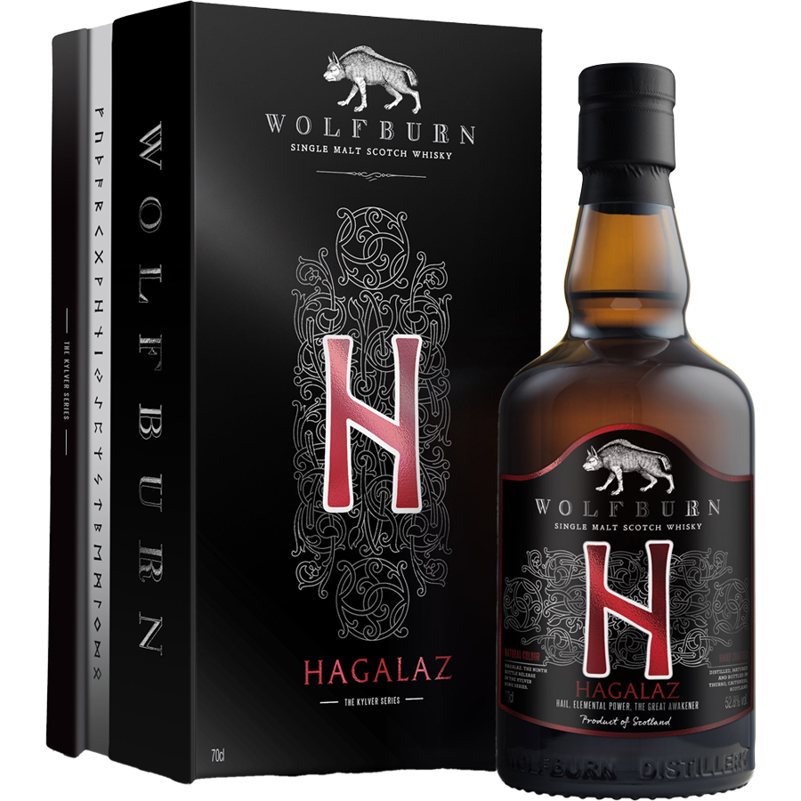 Wolfburn, Single Malt Scotch Singapore: Kylver 9, Hagalaz (Limited Edition)