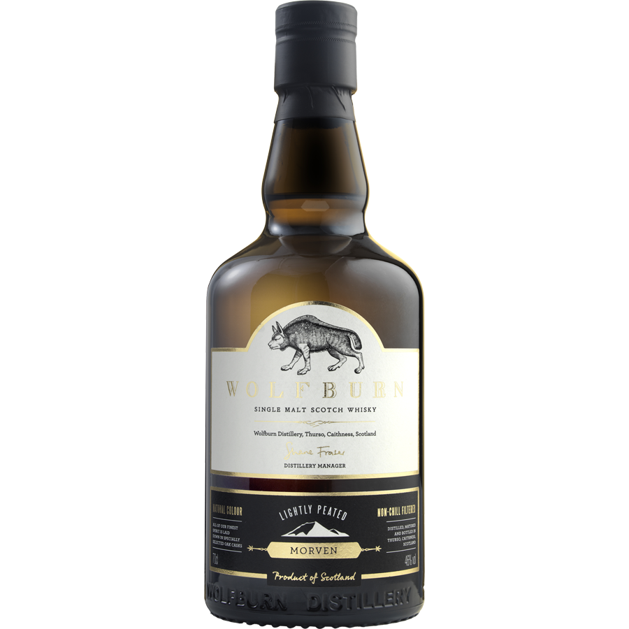 Wolfburn, Single Malt Scotch Singapore: Morven (Lightly Peated)