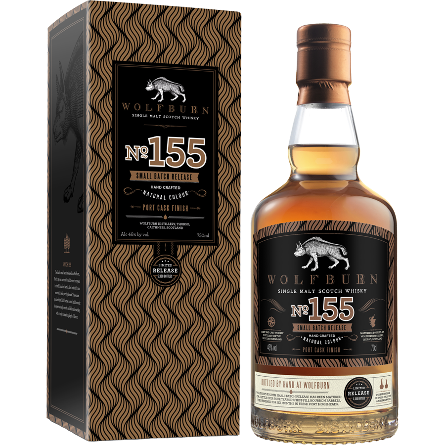 Wolfburn, Single Malt Scotch Singapore: Small Batch 155 (Limited Edition)