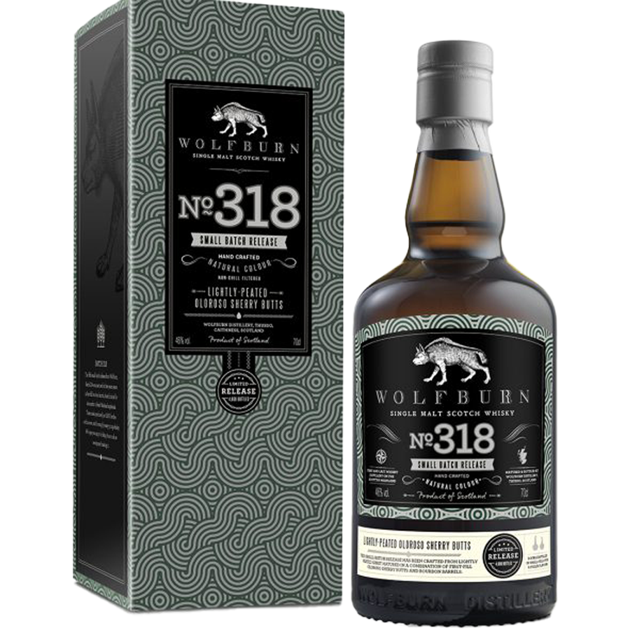 Wolfburn, Single Malt Scotch Singapore: Small Batch 318 (Limited Edition)