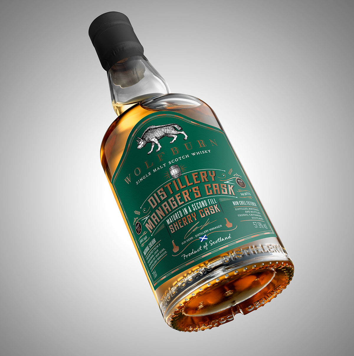 Wolfburn, Single Malt Scotch Singapore: Manager's Cask (Limited Edition)