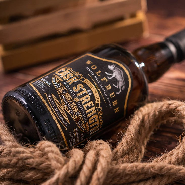 Wolfburn, Single Malt Scotch Singapore: Cask Strength (Limited Edition)